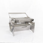 Foldable Flip Grill - Stainless Steel Portable BBQ