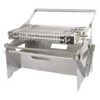 Foldable Flip Grill - Stainless Steel Portable BBQ